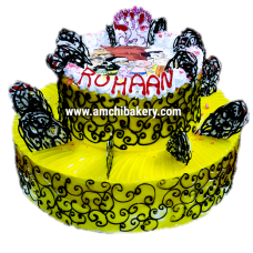 Pineapple Two Tier Cake