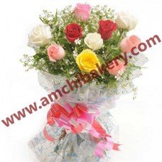 multi fresh flowers bunch